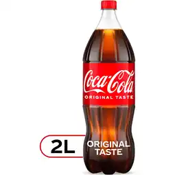 Walmart Coca-Cola Soda Pop, 2 Liters Bottle offer