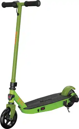 Walmart Razor Black Label E90 Electric Scooter - Green, for Child Ages 8+ and up to 120 lbs, up to 10 mph offer