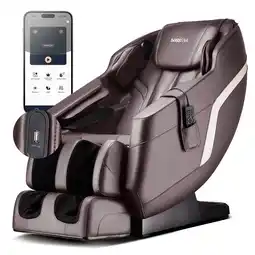 Walmart BOSSCARE Full Body Massage Chair and Recliners Zero Gravity Shiatsu for Relaxation, Black offer