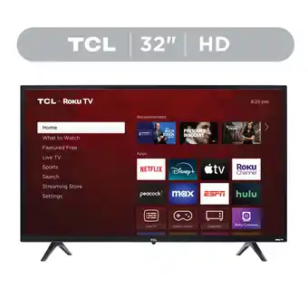Walmart TCL 32 Class S3 (32S331) 720p HD LED Smart TV with Roku TV offer
