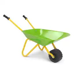 Walmart Costway Steel Wheelbarrow for Kids Red offer