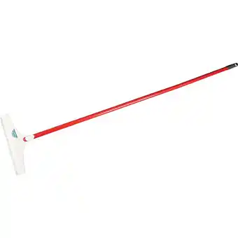 Walmart Roberts 70-127-3 12 in. Carpet Rake & Groomer with 51 in. Handle, White & Red offer