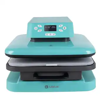 Walmart LOKLiK 1500W 15x15 Auto Heat Press Machine for Transfer Vinyl & Sublimation Project offer