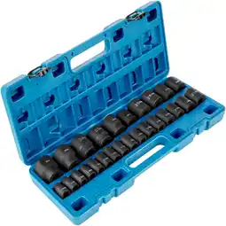 Walmart VEVOR Impact Socket Set 1/2 Inch 43 Pcs Standard+Deep 9 to 30 MM 6-Point Extension Bar offer