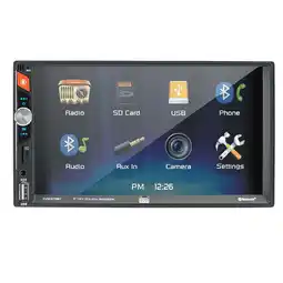 Walmart Dual Electronics XVM279BT 7 inch Double DIN Car Stereo with LED Touch Screen, Bluetooth, New offer