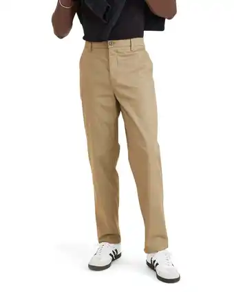 Walmart Dockers Men's Straight Fit Casual Chino Pants with Stretch offer