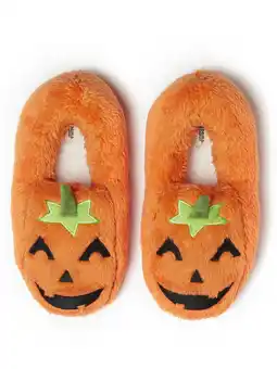 Walmart Dearfoams Cozy Comfort Halloween Unisex Black Bat Closed Back Slippers offer