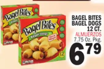 Bravo Supermarkets BAGEL BITES BAGEL DOGS 12 CT offer