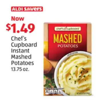 Aldi Chef's Cupboard Instant Mashed Potatoes offer