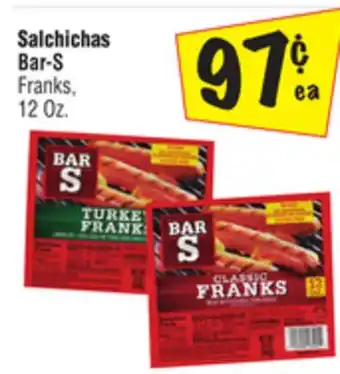 El Super Bar-S Franks offer