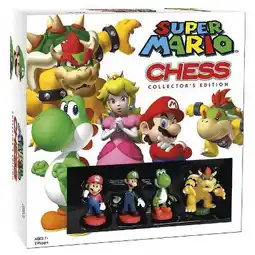 Walmart Super Mario Chess Game, by USAopoly offer