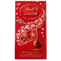Walgreens Lindor Milk Chocolate Truffles offer