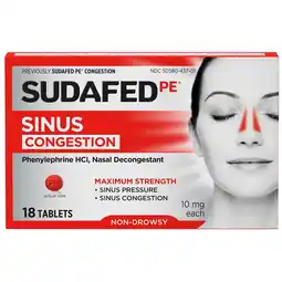 Walgreens Sinus Congestion Tablets offer
