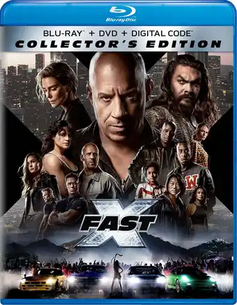 Walmart Fast X (2023) (Blu-ray + DVD + Digital Copy) offer