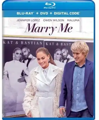 Walmart Marry Me (Blu-Ray + DVD + Digital Copy) offer