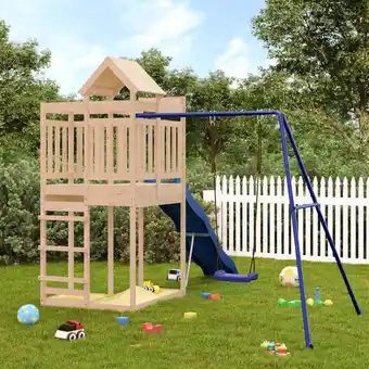 Walmart vidaXL Outdoor Playset Solid Wood Pine offer
