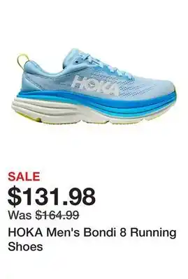 Dick's Sporting Goods HOKA Men's Bondi 8 Running Shoes offer