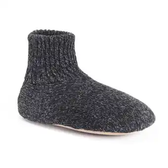 Walmart MUK LUKS Men's Morty Ragg Wool Slipper Sock offer