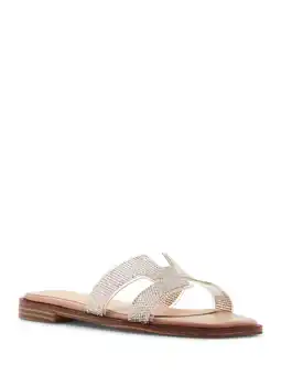 Walmart Madden Girl Women's Hailey Flat Slide Sandal offer