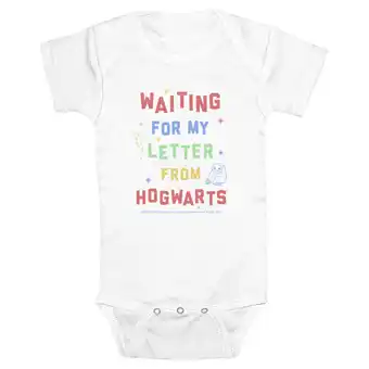 Walmart Infant's Harry Potter Hogwarts Letter Bodysuit offer