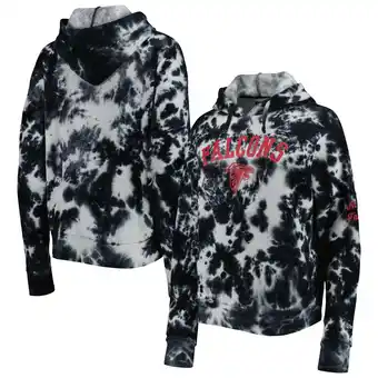 Walmart Women's New Era Black Atlanta Falcons Cloud Dye Fleece Pullover Hoodie offer