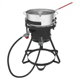 Walmart Nexgrill 10 Qt. Aluminum Fish and Wings Outdoor Propane Fryer Kit - 58,000BTUS offer