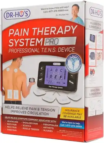 Walmart Dr. Ho's Neck Pain Pro T-E-N-S/E-M-S Therapy Head/Neck/Shoulder Pain Relief offer