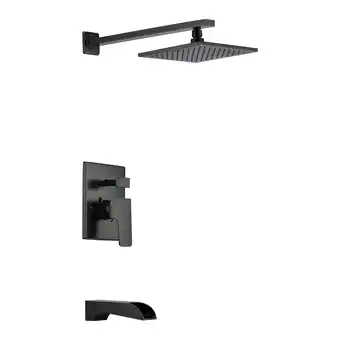 Walmart ANZZI Mezzo Series 1-Handle 1-Spray Tub and Shower Faucet in Oil-Rubbed Bronze offer