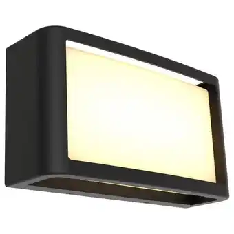 Walmart Access Lighting Malibu Outdoor LED Wall Sconce Black offer