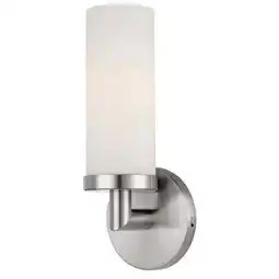 Walmart Access Lighting 20441 Aqueous 1 Light 5 Wide Ada Compliant Wall Sconce - Silver offer