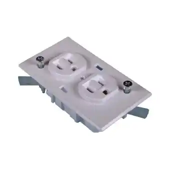 Walmart E-162C RV Conventional Duplex Receptacle White -2.43 x 4.18 in offer