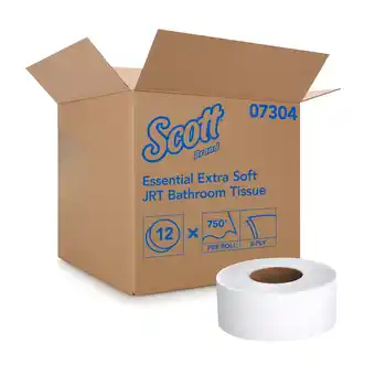 Walmart Scott Essential Extra Soft JRT 2-Ply Toilet Tissue 12 per Case 07304 offer