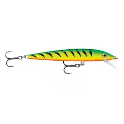 Walmart Rapala Husky Jerk 08 Fishing Lure 3 1/8 1/4oz Firetiger offer