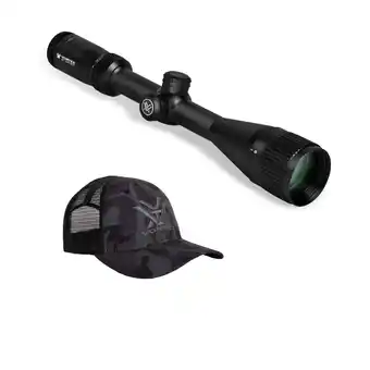 Walmart Vortex Crossfire II 6-18x44 AO Riflescope (Dead-Hold BDC MOA Reticle) and Cap offer