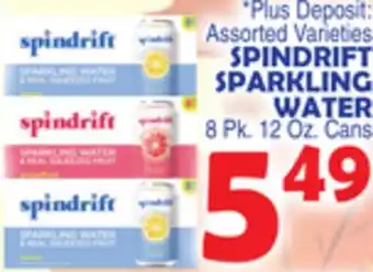 Bravo Supermarkets SPINDRIFT SPARKLING WATER offer