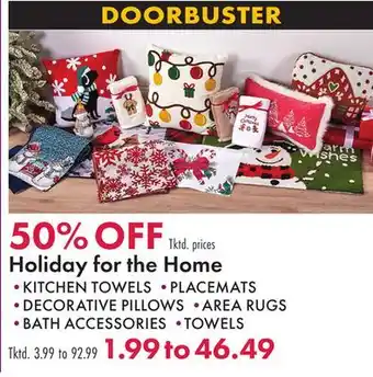 Boscov's Holiday for the Home offer