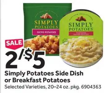 Stop&Shop Simply Potatoes Side Dish or Breakfast Potatoes offer