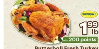 Weis Markets Butterball Fresh Turkey offer