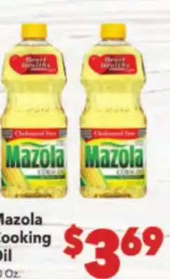 Vallarta Supermarkets Mazola Cooking Oil offer