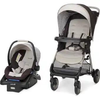 Walmart Safety 1st Smooth Ride QCM Travel System, Dunes Edge, Infant & Toddler, Unisex offer