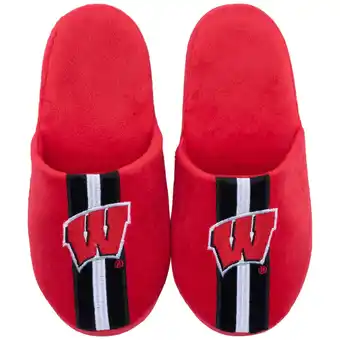 Walmart Youth ZooZatz Wisconsin Badgers Slippers offer