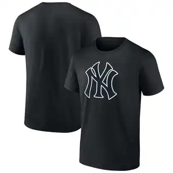 Walmart Men's Black New York Yankees Rough Diamond T-Shirt offer