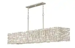 Walmart Fredrick Ramond Lighting - Farrah-Ten Light Linear Chandelier in Transitional offer