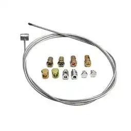 Walmart 1 SET UNIVERSAL MOTORCYCLE THROTTLE CLUTCH & BRAKE EMERGENCY CABLE REPAIR KIT L7G9 offer