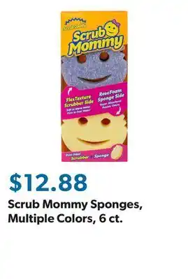 Sam's Club Scrub Mommy Sponges, Multiple Colors, 6 ct offer