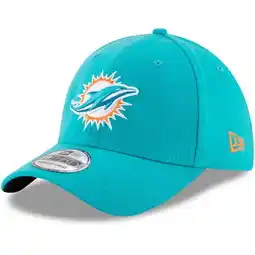 Walmart Men's New Era Aqua Miami Dolphins 39THIRTY Flex Team Classic Hat offer