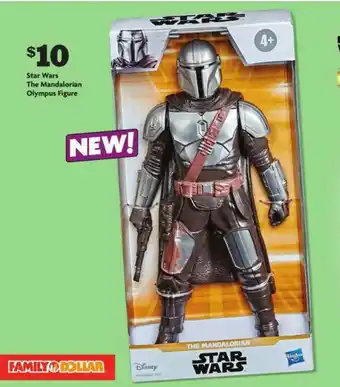 Family Dollar Star Wars The Mandalorian Olympus Figure offer