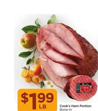Food 4 Less Cook's Ham Portion offer