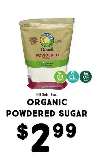 Maceys Organic Powedered Sugar offer