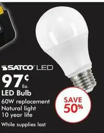 Valu Home Centers Satco Led Led Bulb offer